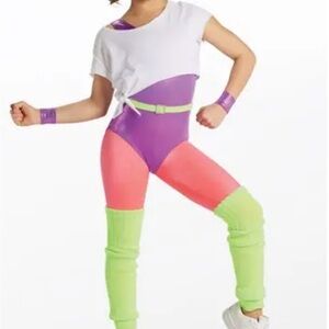 Weismann New 80s workout dance cosplay bundle